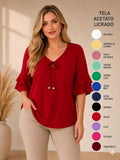 BLUSA MANGA CAMPANA